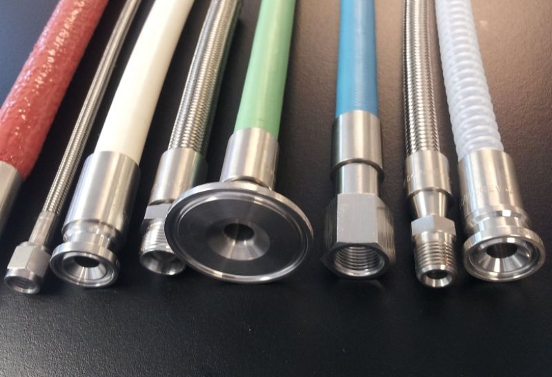 conectores para la manguera de teflón