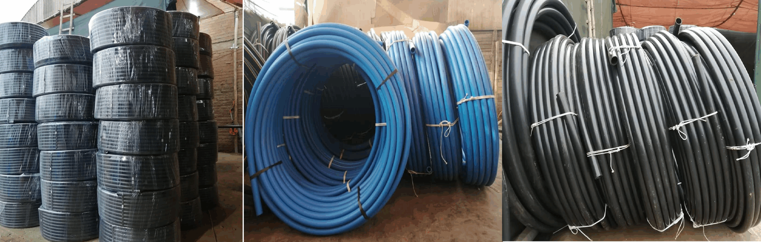 ROLLOS DE MANGUERAS HDPE